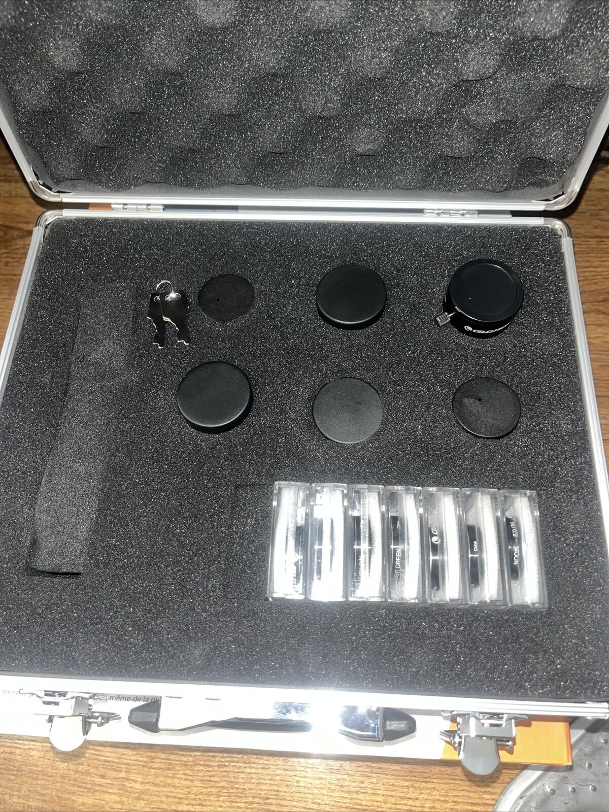 Celestron 1.25 inch Eyepieces and Filter Kit with Aluminum Case