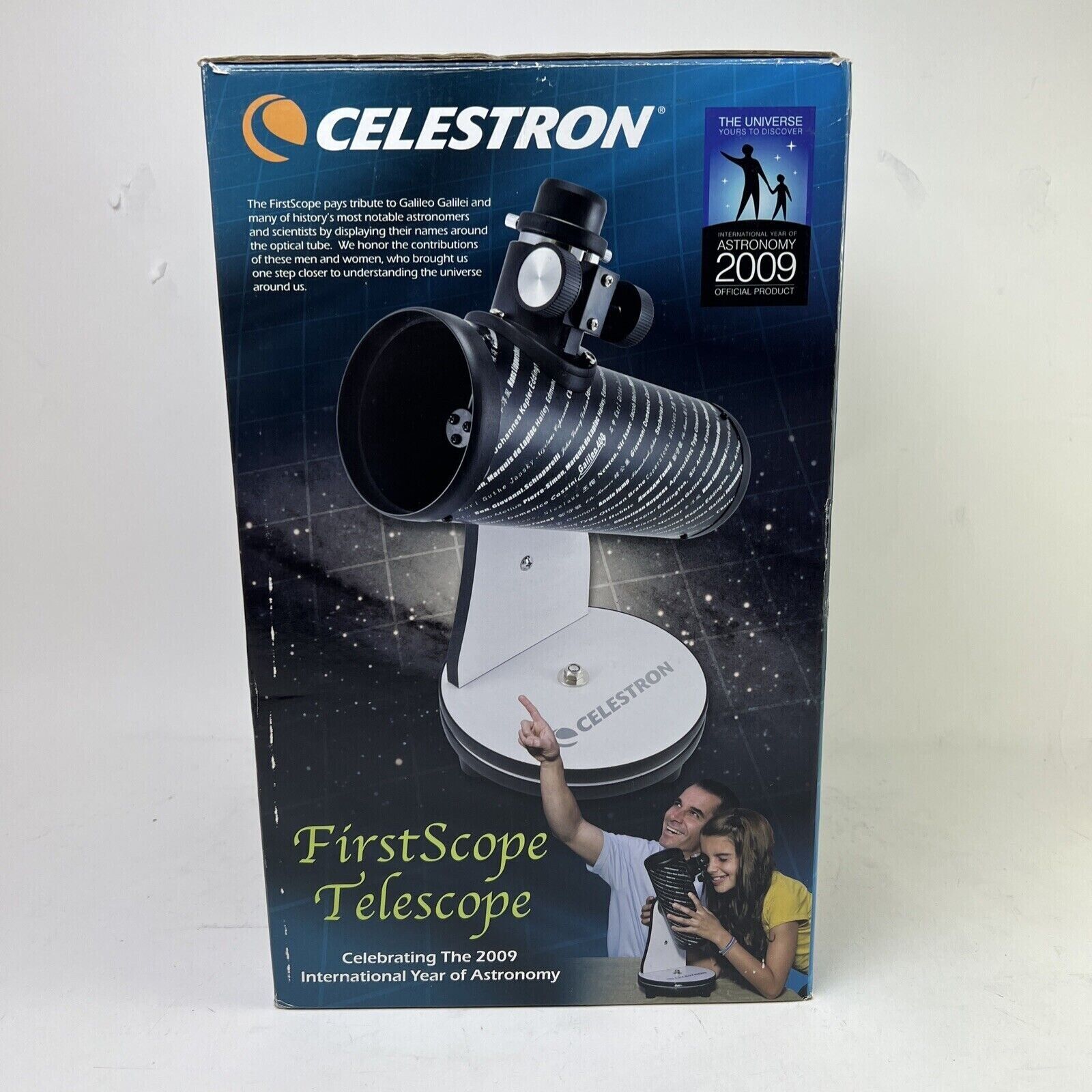 Celestron – 76mm Classic FirstScope – Compact and Portable Dobsonian Telescope